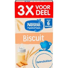 Nestlé PyjamaPapje Biscuit 6+ Baby Pap