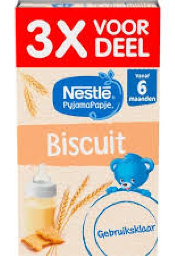 Nestlé PyjamaPapje Biscuit 6+ Baby Pap