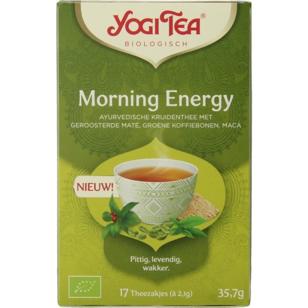 Yogi Tea Morning energy bio (17 Zakjes)