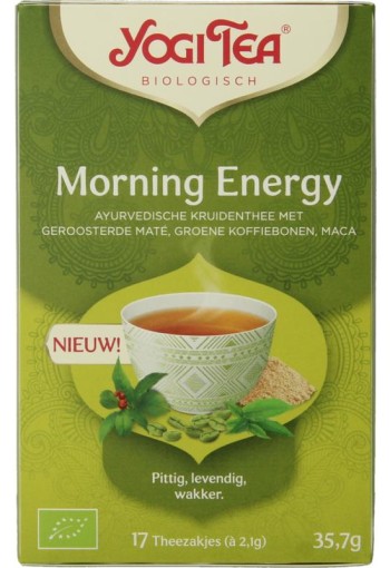 Yogi Tea Morning energy bio (17 Zakjes)