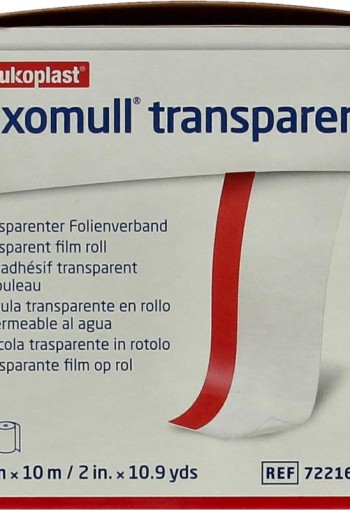 Fixomull Transparent 10m x 5cm 7221600 (1 Stuks)