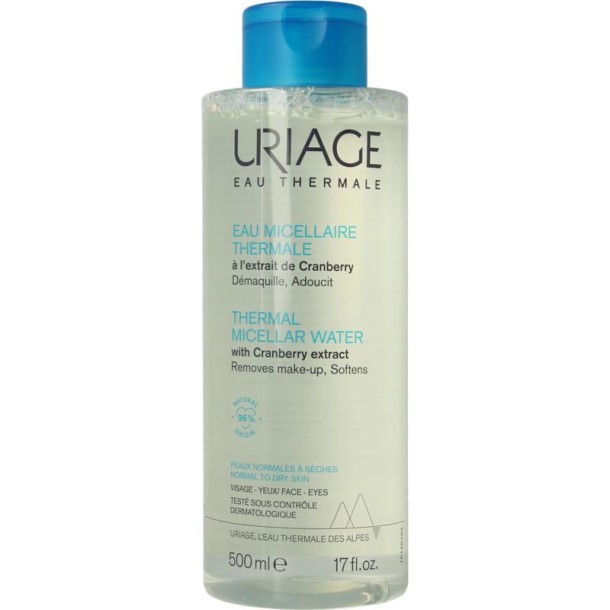 Uriage Thermal micellar water normale/droge huid (500 Milliliter)