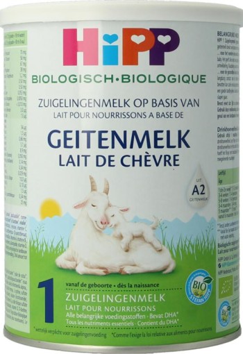 Hipp 1 Biologische zuigelingenmelk op basis van geitenm (400 Gram)