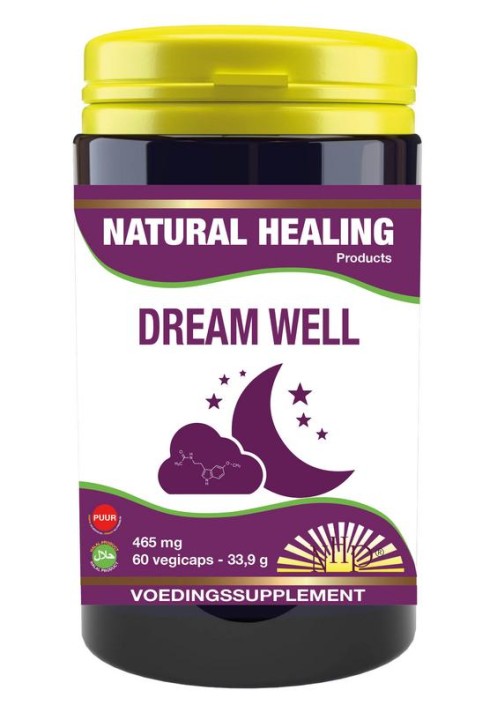 NHP Dream well vegicaps puur (30 Vegetarische capsules)