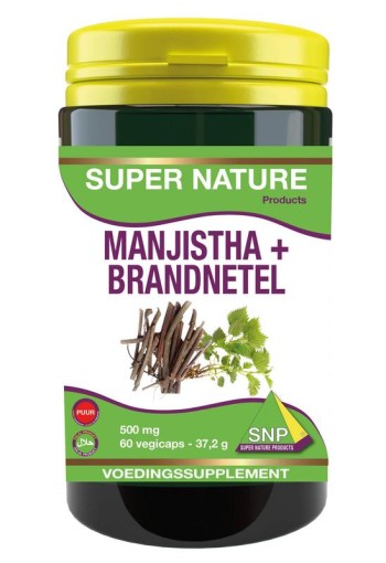 SNP Manjistha + brandnetel puur (60 Vegetarische capsules)