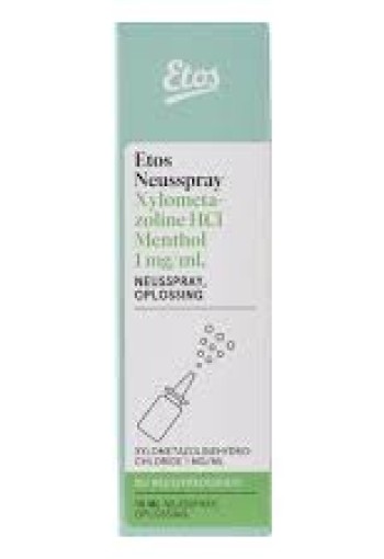 Etos Neusspray Xylometazoline HCl 1,0 mg/ml