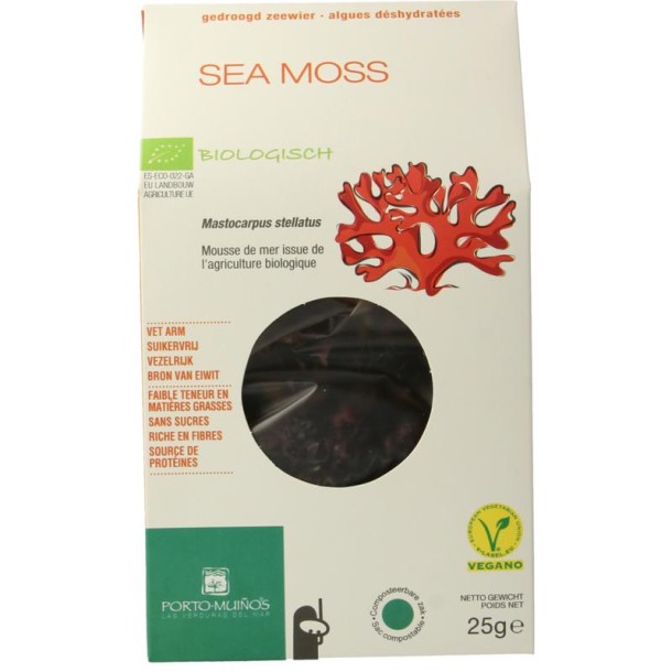 Porto Muinos Sea moss bio (25 Gram)