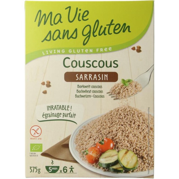 Ma Vie Sans Couscous 100% boekweit glutenvrij bio (375 Gram)