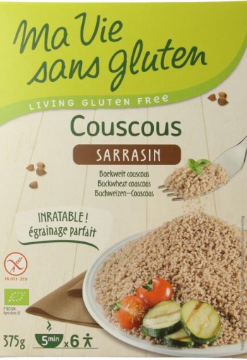 Ma Vie Sans Couscous 100% boekweit glutenvrij bio (375 Gram)