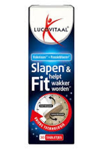 Lucovitaal Slapen & fit wakker worden (30 Tabletten)