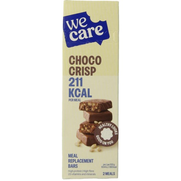 Wecare Bars choco crisp (116 Gram)