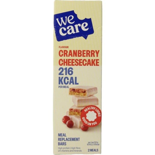 Wecare Bars cranberry cheesecake (116 Gram)