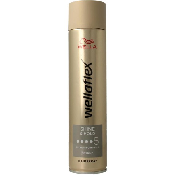 Wella Shiny hold hairspray ultra strong (250 Milliliter)