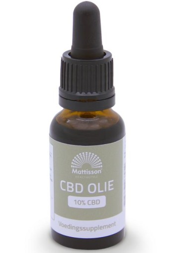 Mattisson CBD Olie 10% (20 Milliliter)