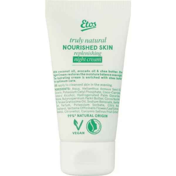 Etos Truly Natural Nightcream 50 ML