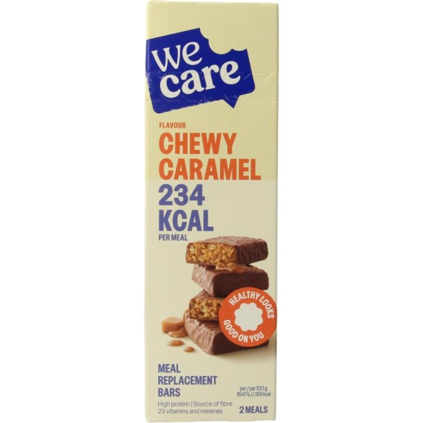 Wecare Bars chewy caramel (120 Gram)