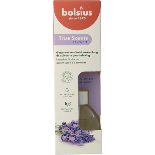 Bolsius True Scents geurverspreider lavender (60 Milliliter)