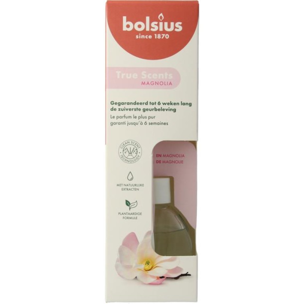 Bolsius True Scents geurverspreider magnolia (60 Milliliter)