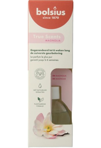 Bolsius True Scents geurverspreider magnolia (60 Milliliter)