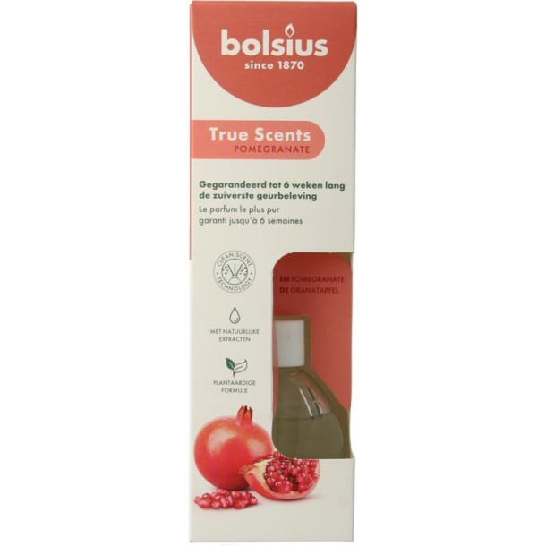 Bolsius True Scents geurverspreider pomegranate (60 Milliliter)