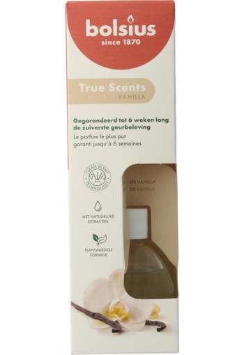 Bolsius True Scents geurverspreider vanilla (60 Milliliter)