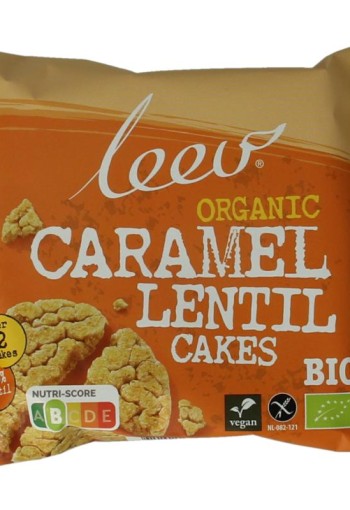 Leev Lovely lentil cakes caramel bio (20 Gram)