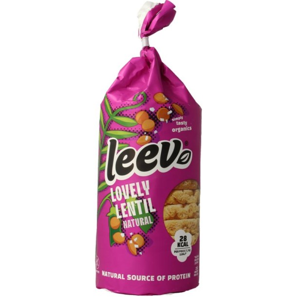 Leev Lovely lentil cakes natural bio (100 Gram)