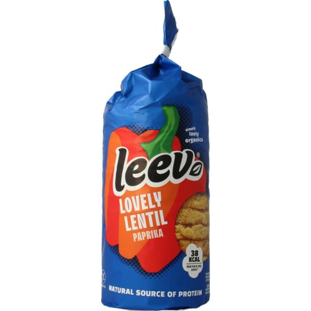 Leev Lovely lentil cakes paprika bio (117 Gram)