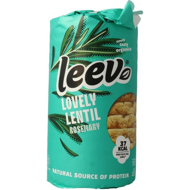 Leev Lovely lentil cakes rosemary bio (117 Gram)