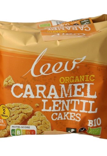 Leev Lovely lentil cakes caramel bio (60 Gram)