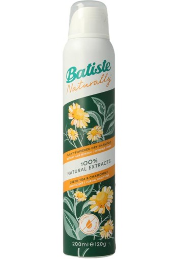 Batiste Droogshampoo green tea & chamomile normaal haar (200 Milliliter)