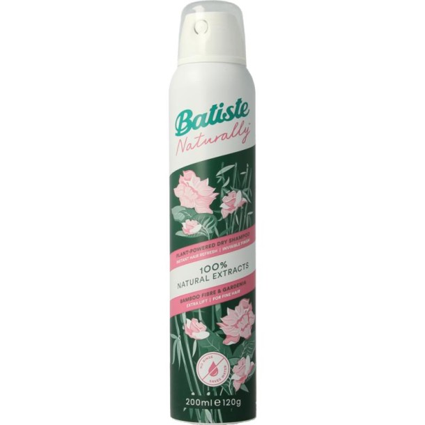 Batiste Droogshampoo bamboo fibre & gardenia fijn haar (200 Milliliter)