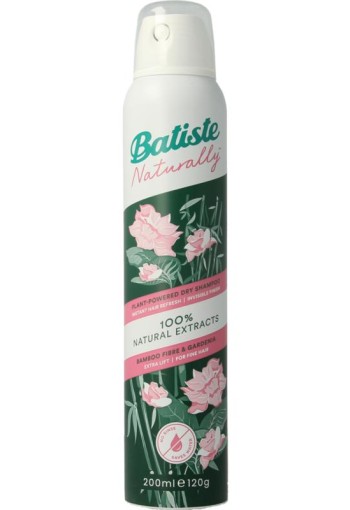 Batiste Droogshampoo bamboo fibre & gardenia fijn haar (200 Milliliter)