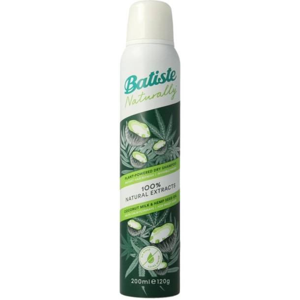 Batiste Droogshampoo coconut milk & hemp seed oil (200 Milliliter)