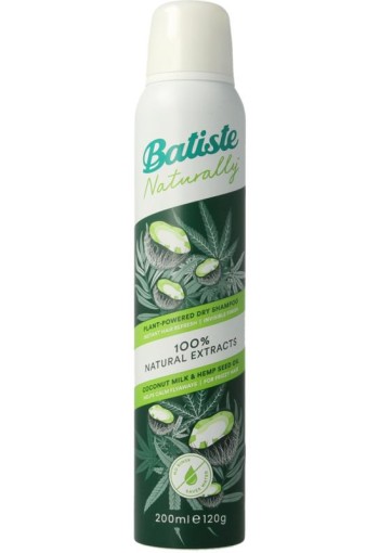 Batiste Droogshampoo coconut milk & hemp seed oil (200 Milliliter)