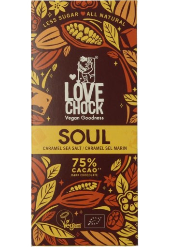 Lovechock Soul caramel stea salt bio (70 Gram)