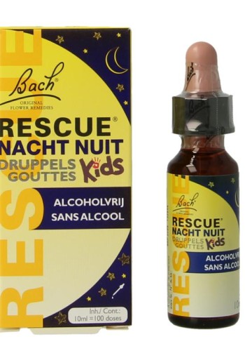 Bach Rescue Rescue kids nacht druppels (10 Milliliter)