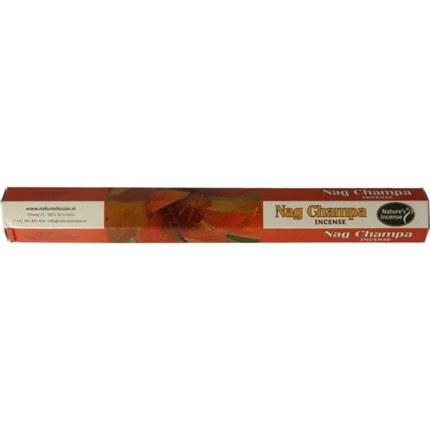 Natures Incense Wierook nag champa (20 Stuks)