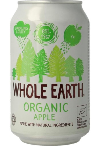 Whole Earth Sparkling apple bio (330 Milliliter)