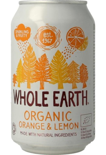 Whole Earth Sparkling orange & lemon bio (330 Milliliter)