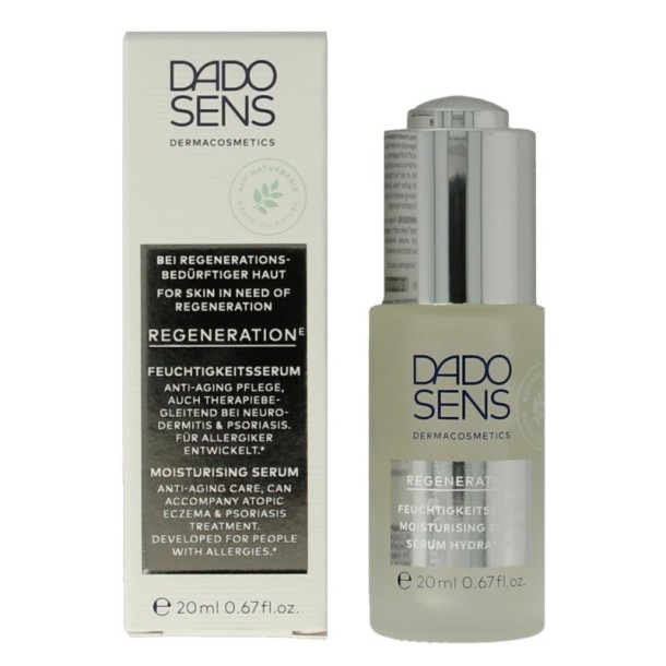 Dado Sens Regeneration E moisturising serum bio (20 Milliliter)