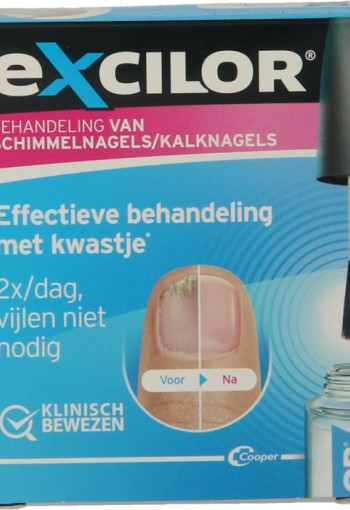 Excilor Kalknagel solution kwastje (3,0 Milliliter)