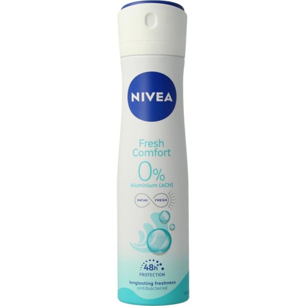 Nivea Deodorant fresh comfort spray (150 ml)