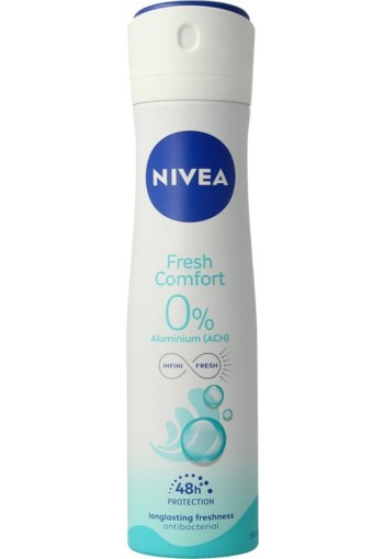 Nivea Deodorant fresh comfort spray (150 ml)