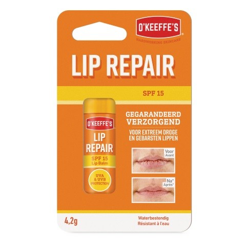 O Keeffe S Lip repair & protect SPF15 blister (4 gram)