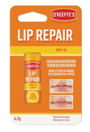 O Keeffe S Lip repair & protect SPF15 blister (4 gram)