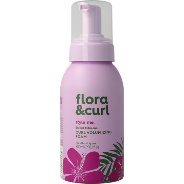 Flora & Curl Flora & curl hibiscus volumizing foam (300 Milliliter)