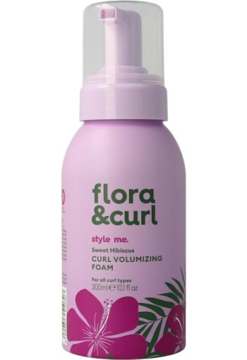 Flora & Curl Flora & curl hibiscus volumizing foam (300 Milliliter)