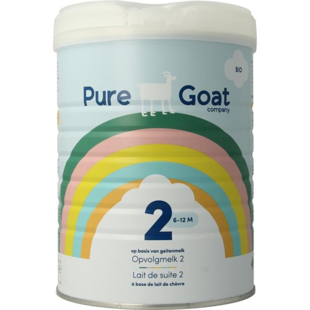 Pure Goat Opvolgmelk 2 bio (800 Gram)