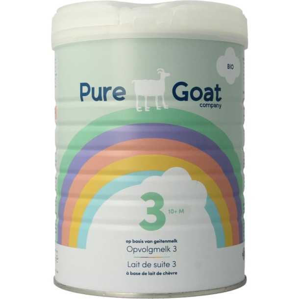 Pure Goat Opvolgmelk 3 bio (800 Gram)